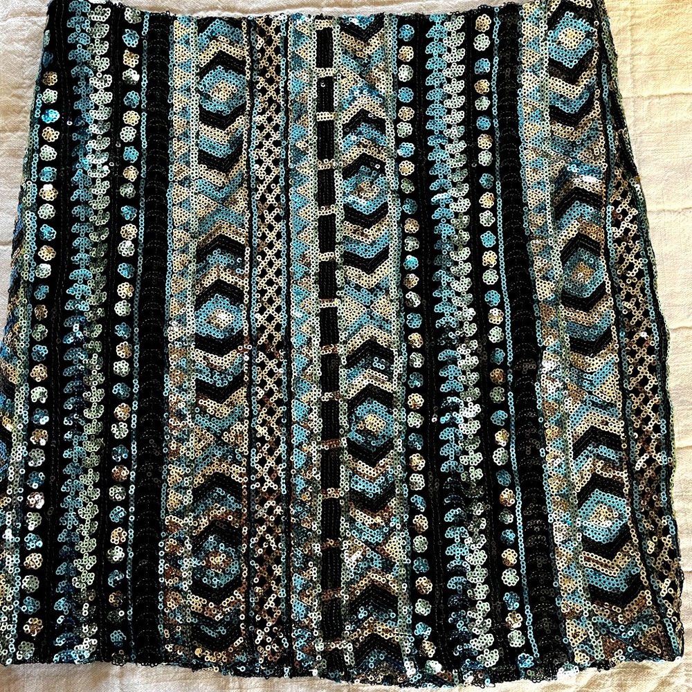 Sequin Mini-Skirt